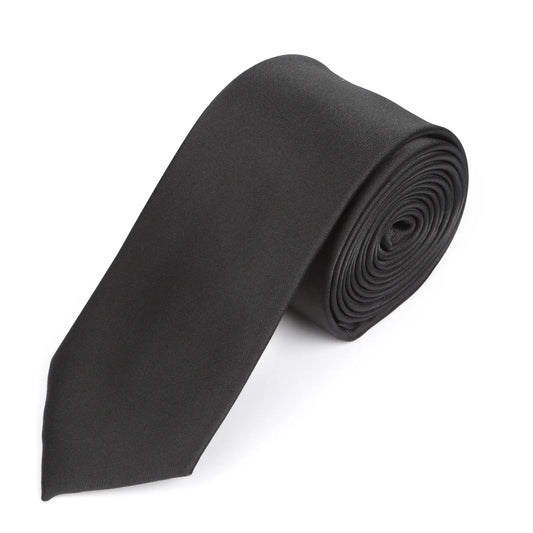 Classic Skinny Tie in Black