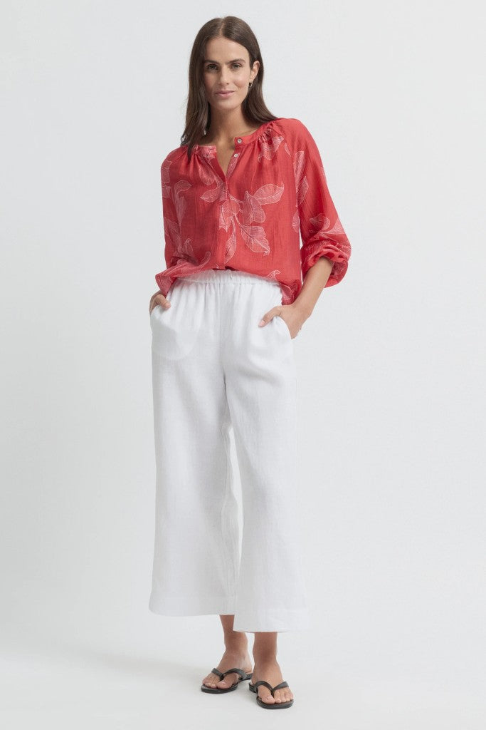 Rosella Print Blouse