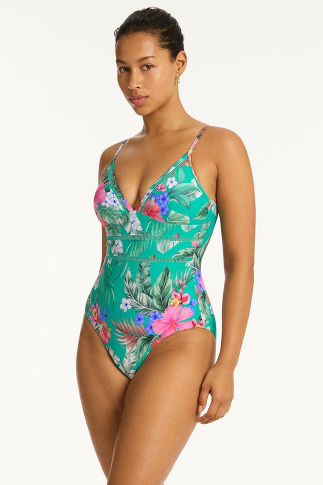 Pacifico Spliced Tri One Piece