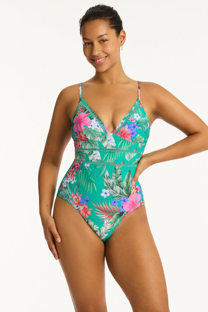 Pacifico Spliced Tri One Piece