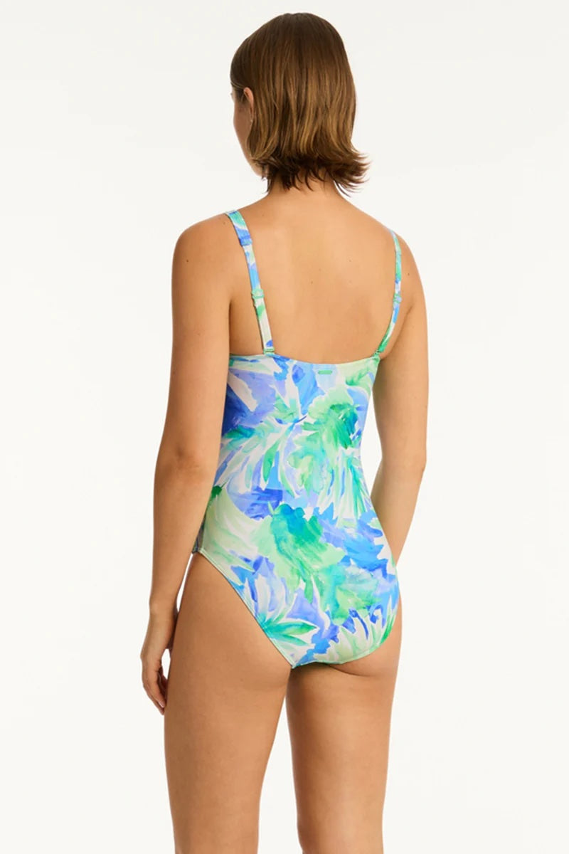 Key Largo Twist Front One Piece