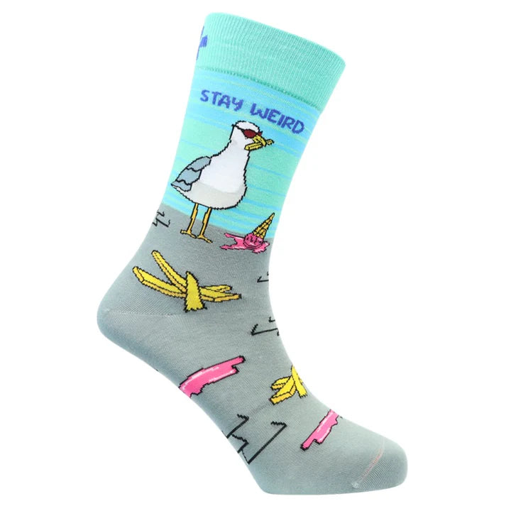 Cotton Stay Weird Socks