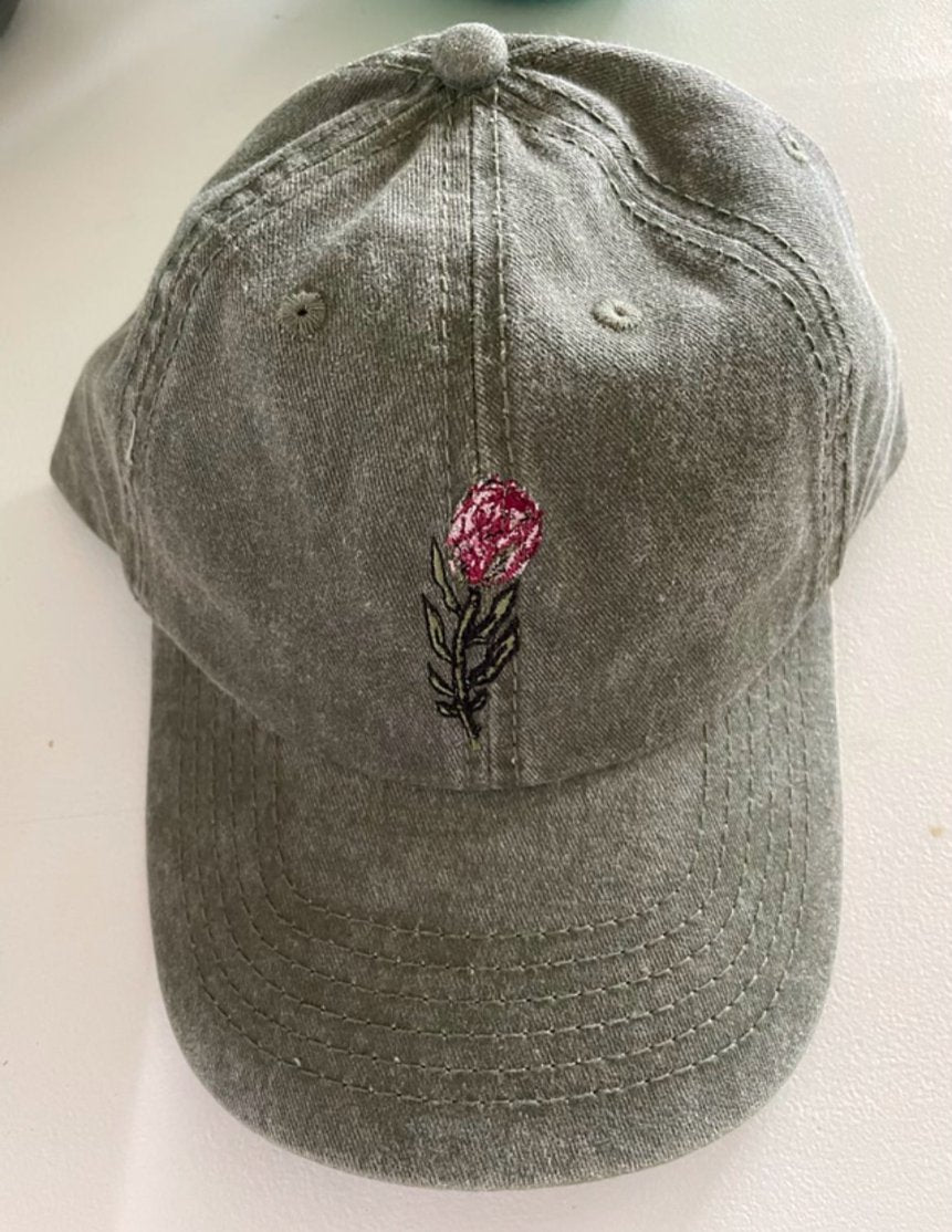 Protea Embroidered Cap