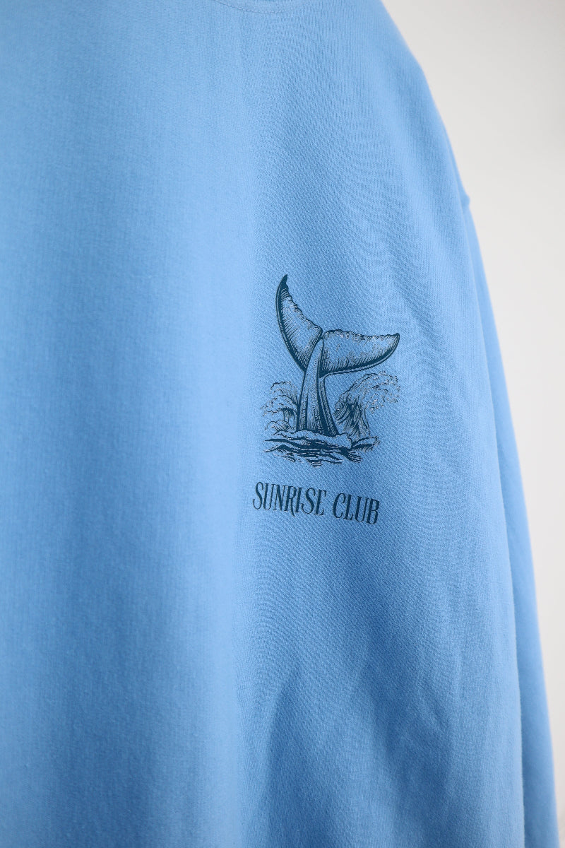 Sunrise Club Sweater in Sky