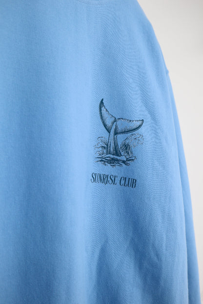 Sunrise Club Sweater in Sky