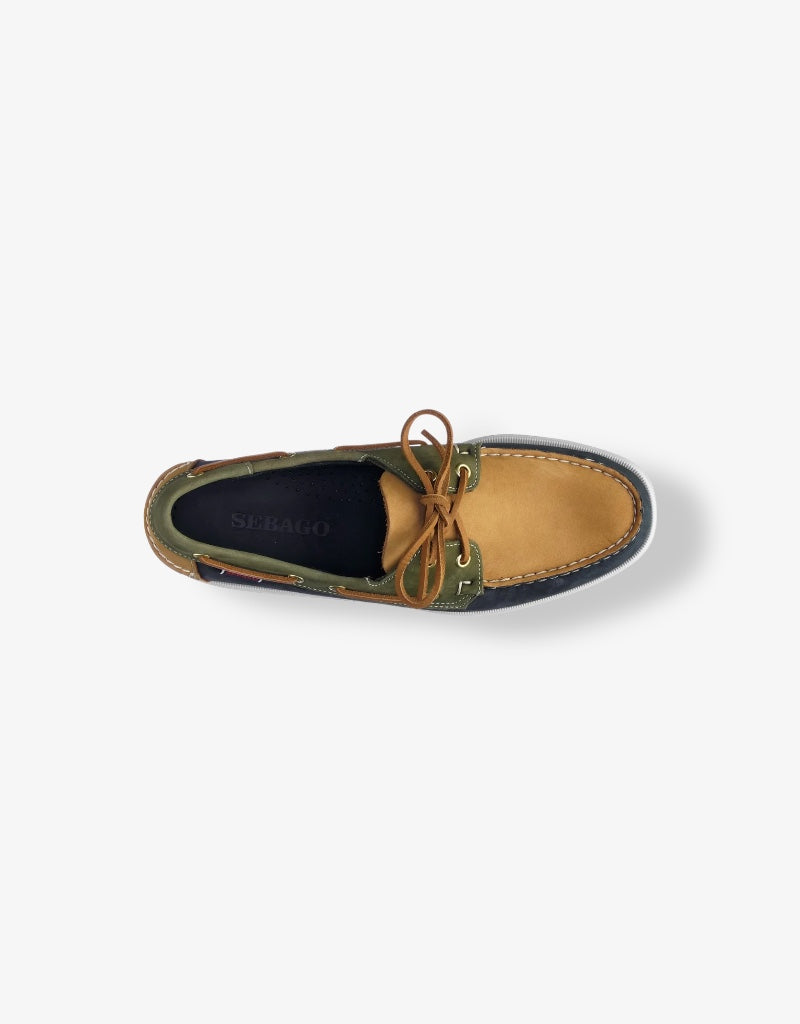 Portland Spinnaker in Blue / Navy / Beige