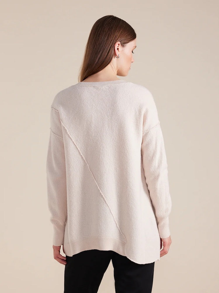 Pure Boiled Wool Sweater in Oatmeal