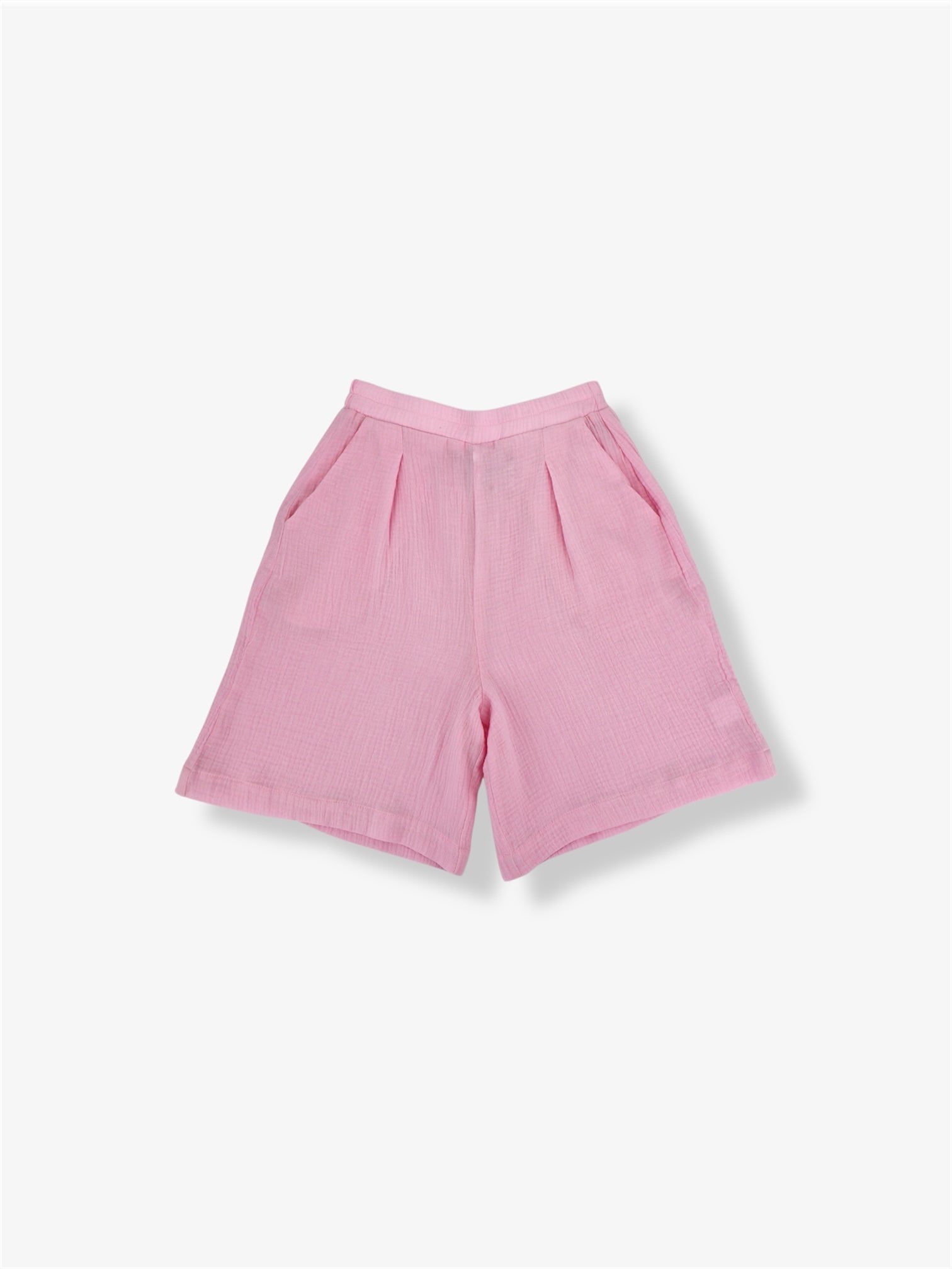 Alessia Classic Cotton Shorts in Pink