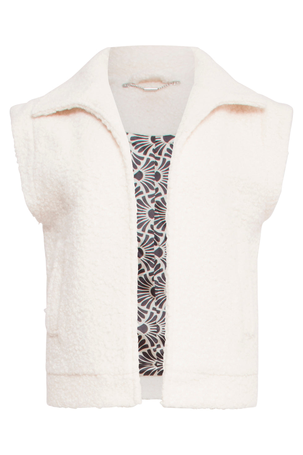 Boucle Gilet in Off White