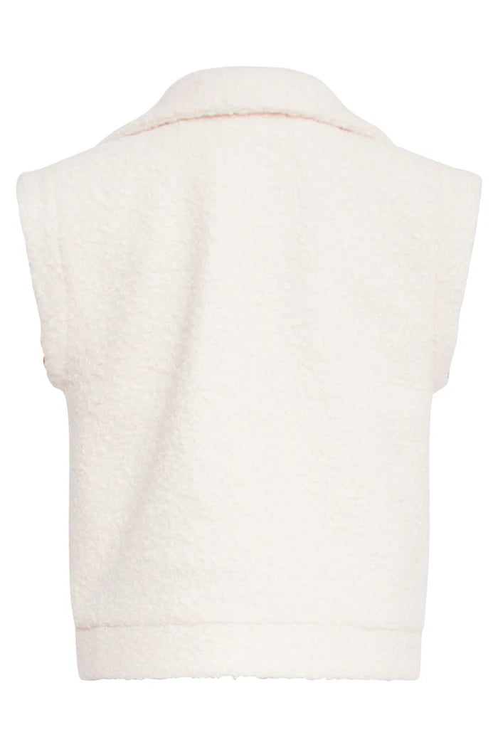 Boucle Gilet in Off White