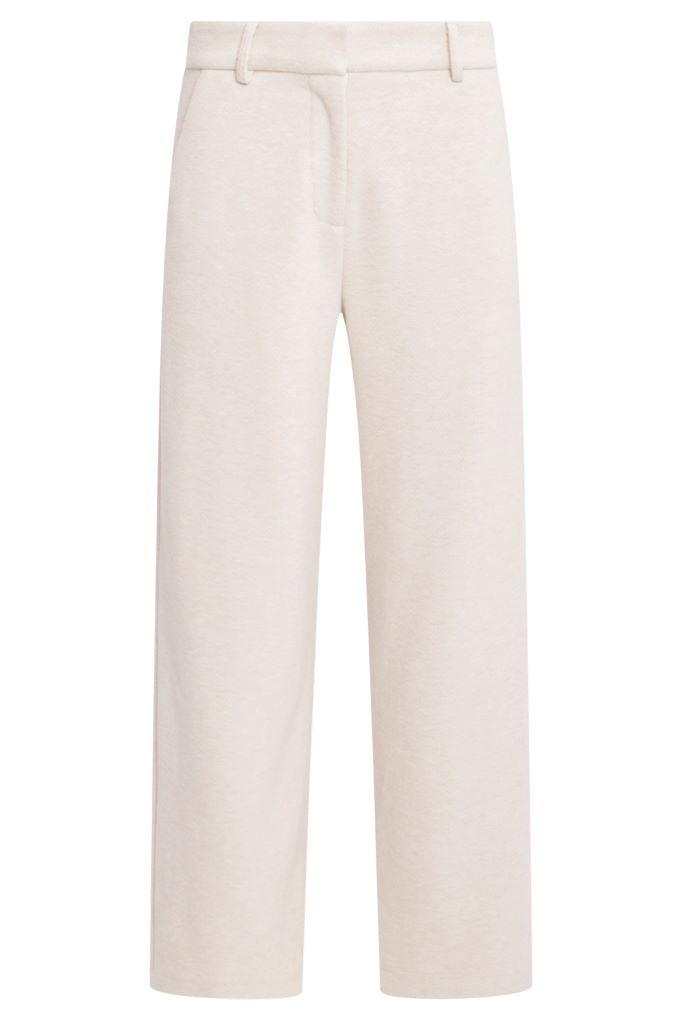 Wide Leg Trousers in Sand