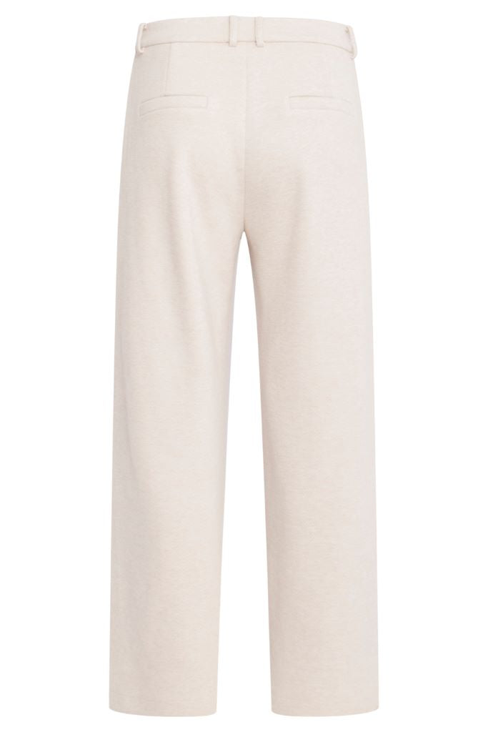 Wide Leg Trousers in Sand