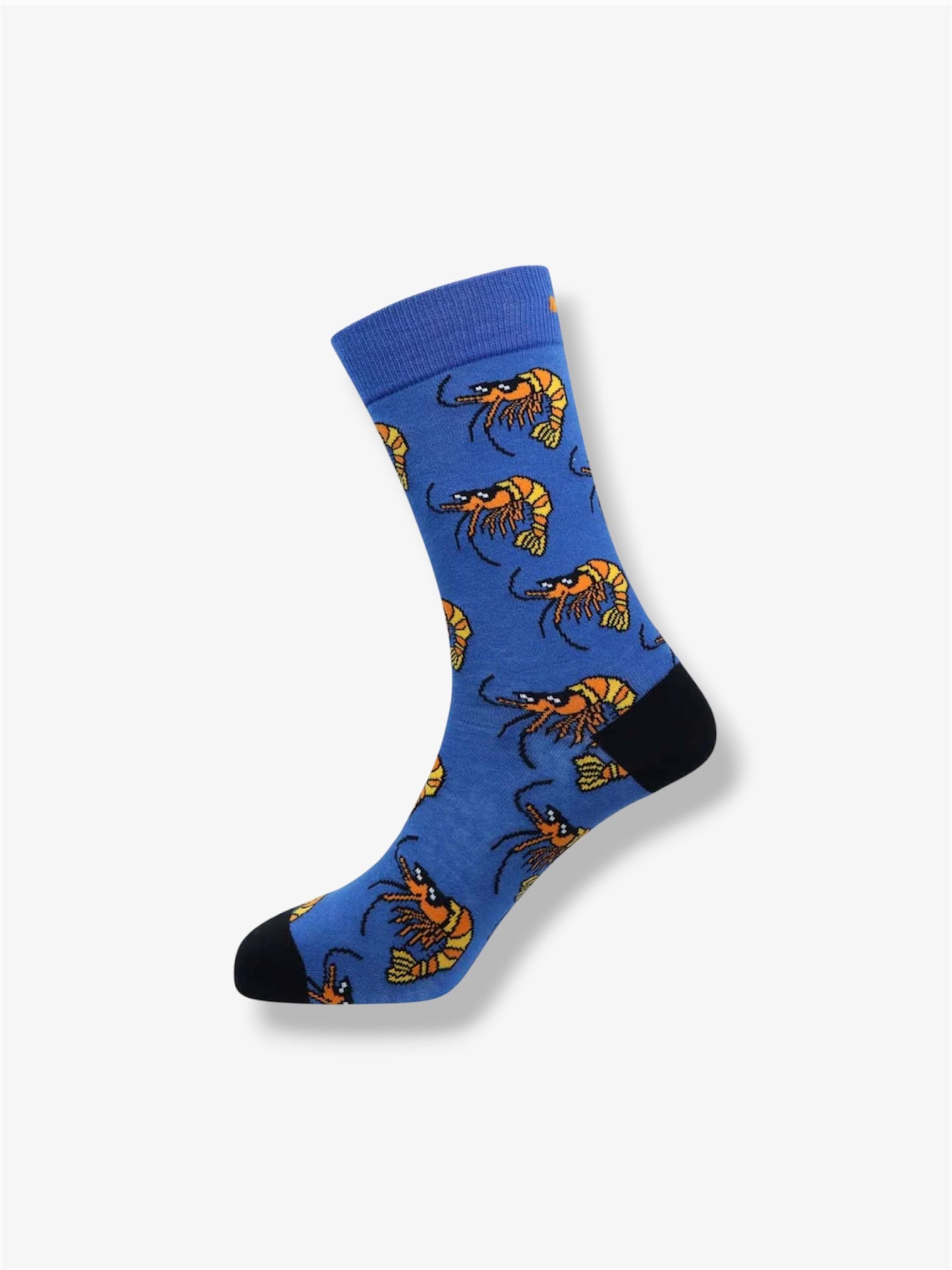 Cool Shrimp Cotton Socks