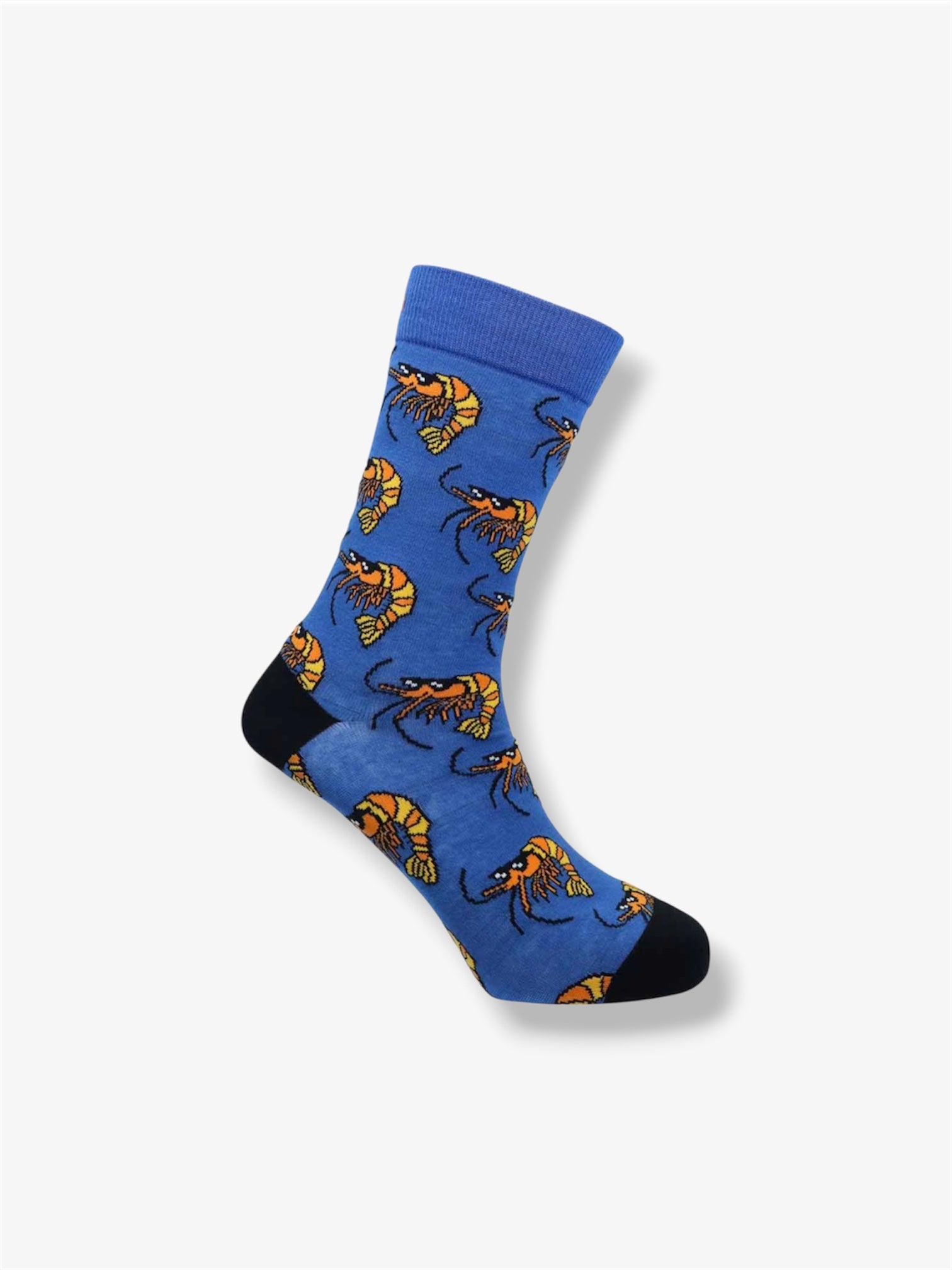 Cool Shrimp Cotton Socks