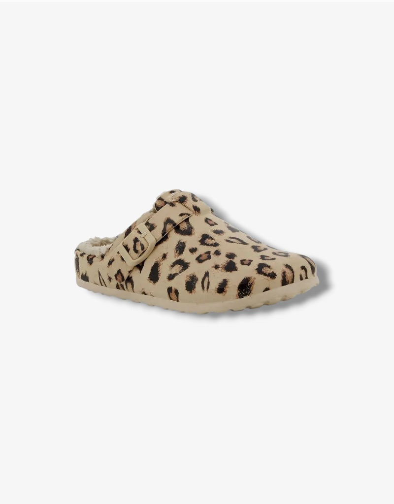 Desi Shoe in Multi Leopard