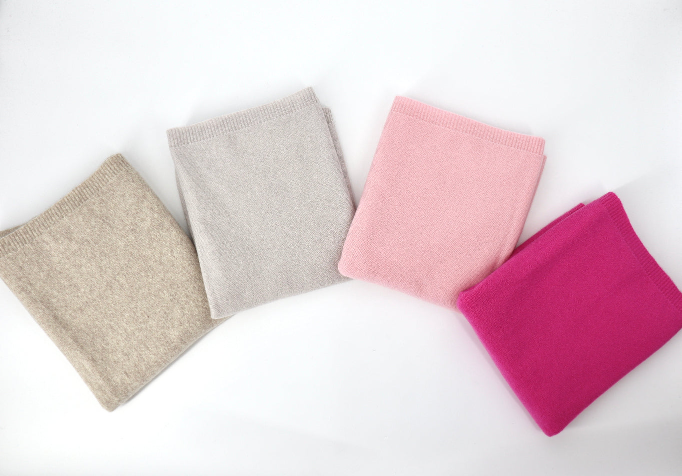 Pure Cashmere Oversized Wrap in Albatross
