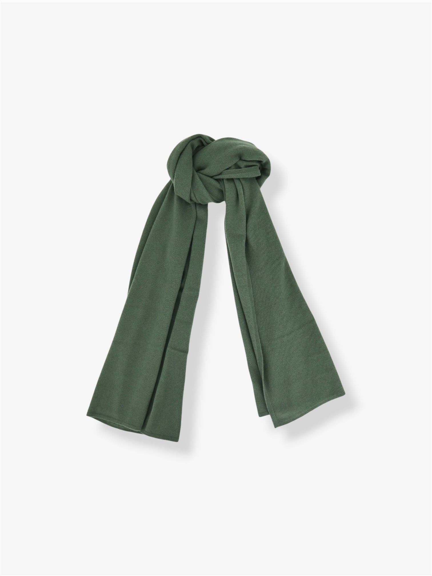 Pure Cashmere Oversized Wrap in Viridian Green