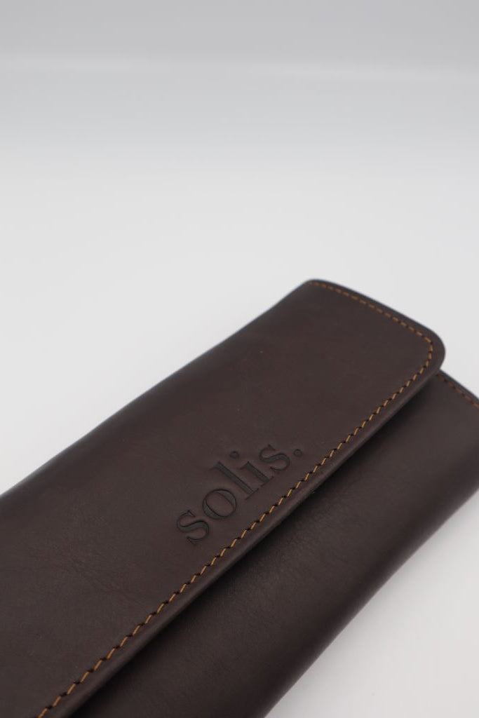 Lynn Genuine Leather Wallet in Brown