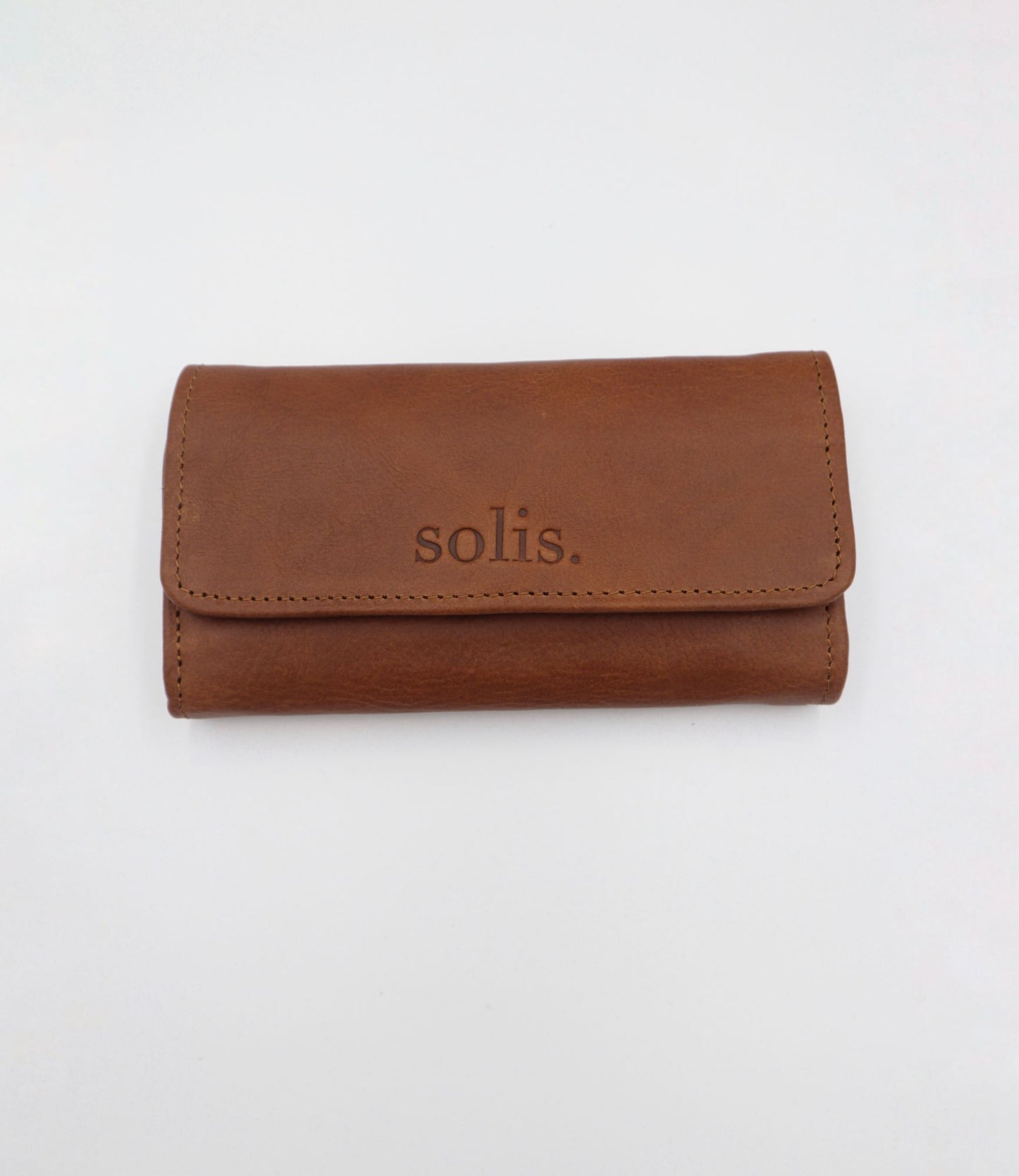 Lynn Genuine Leather Wallet in Peacan