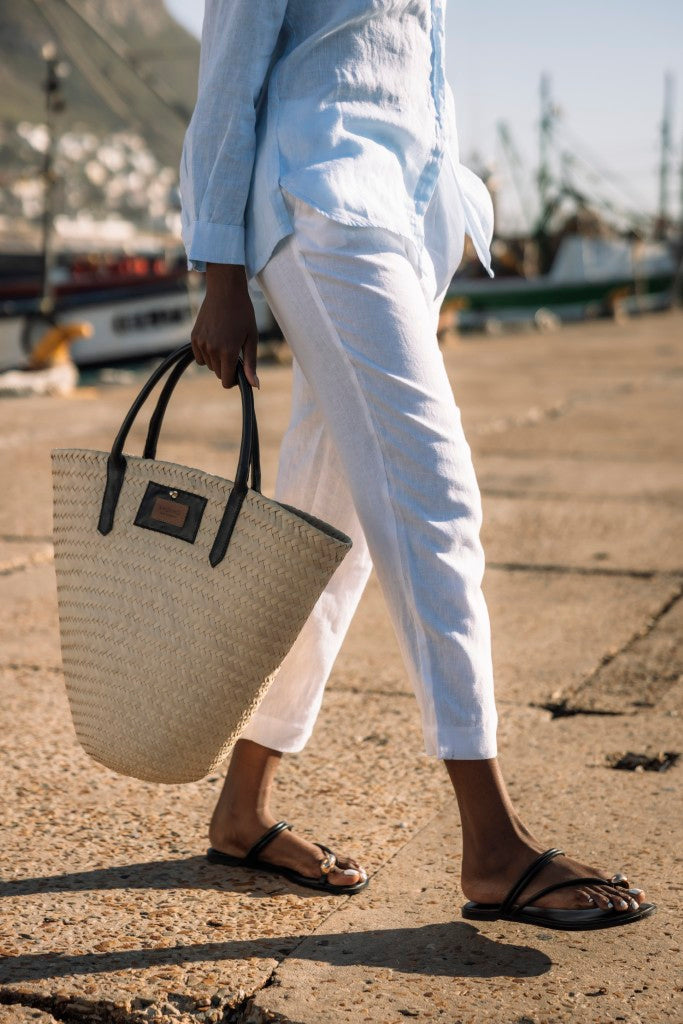 Concealed Front Shirt in Ocean