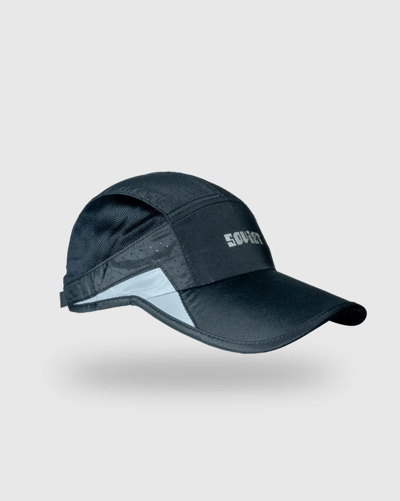 Adam Panel Golf Cap in Black