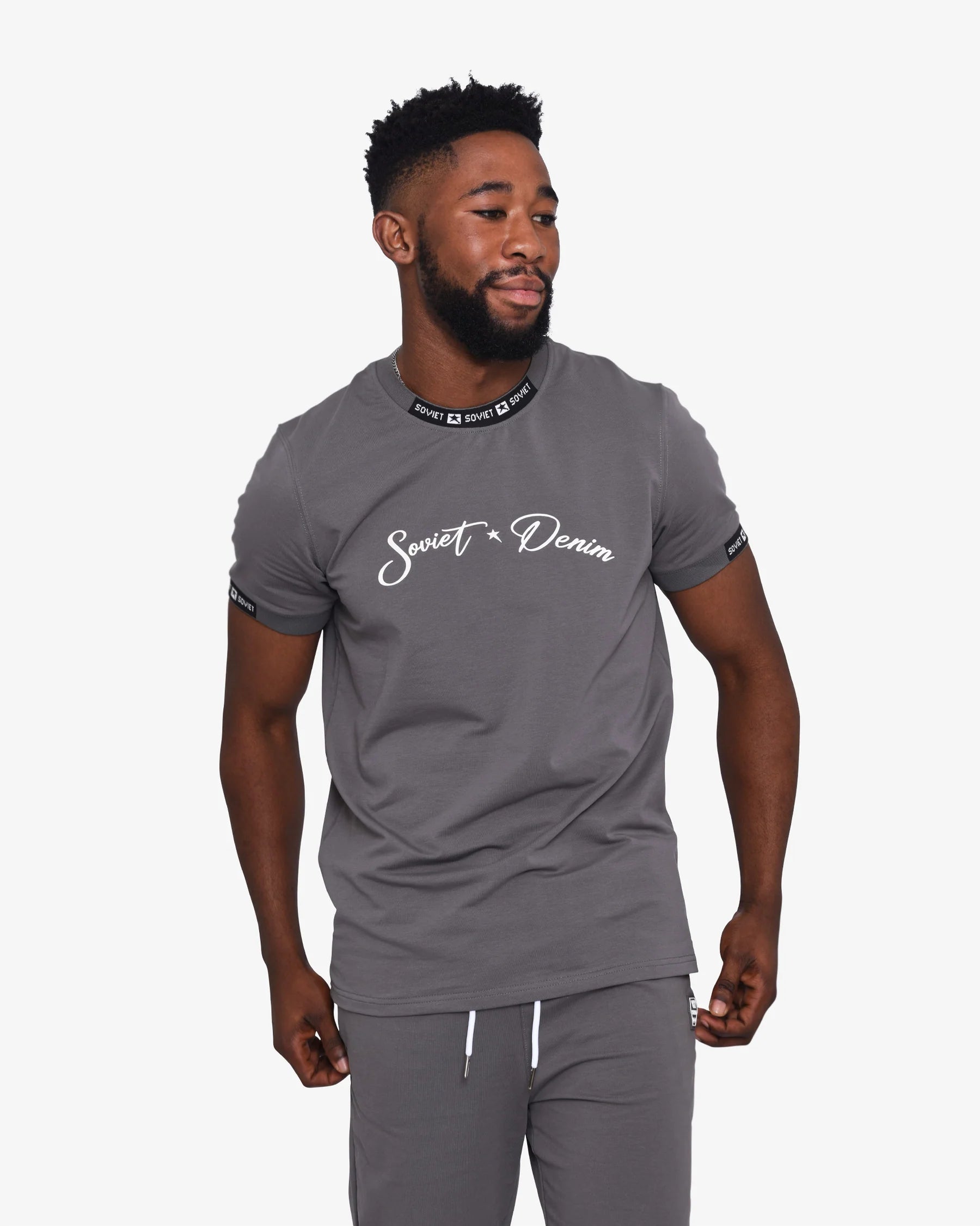 Anchor SS Tee in Anthracite
