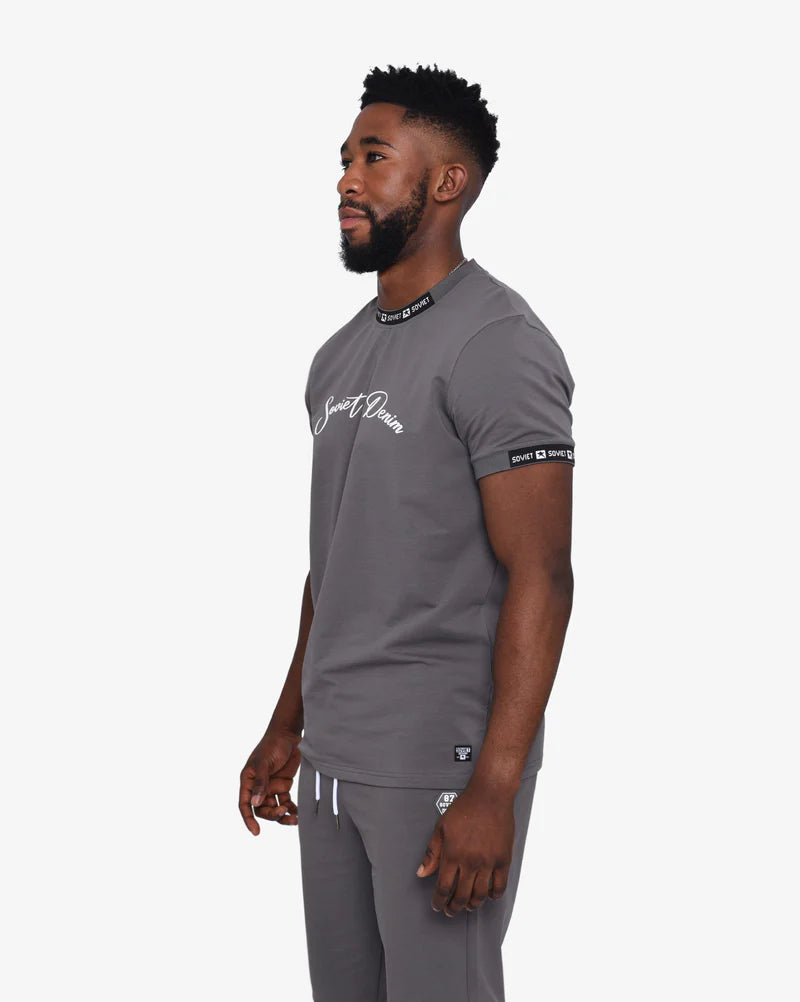 Anchor SS Tee in Anthracite