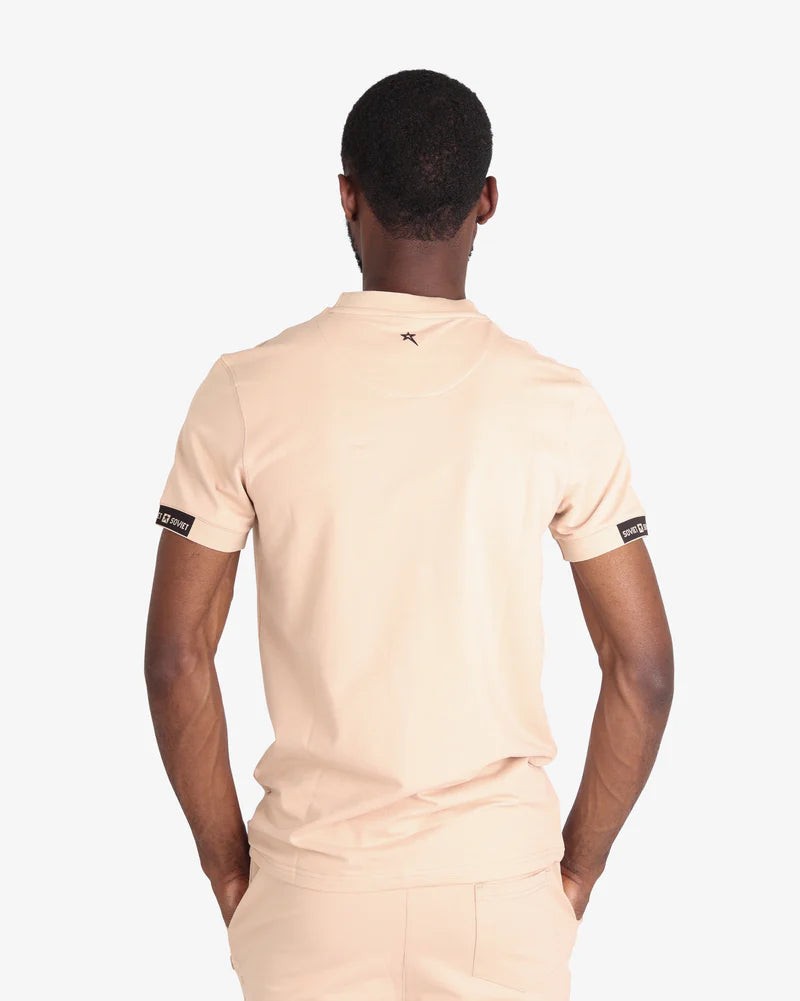 Anchor SS Tee in Sandshell