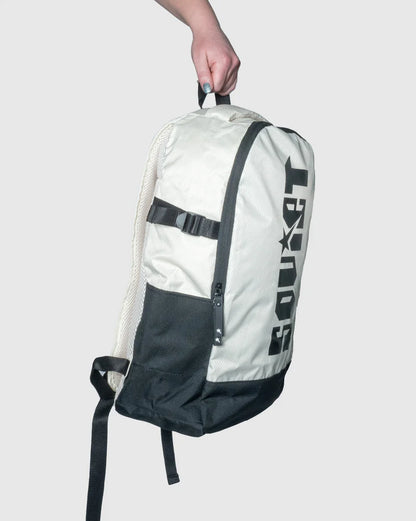 Astana Nylon Backpack in Marl/Grey