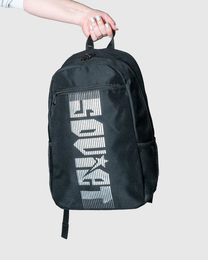 Beavers 21 Nylon Backpack in Black/Silver