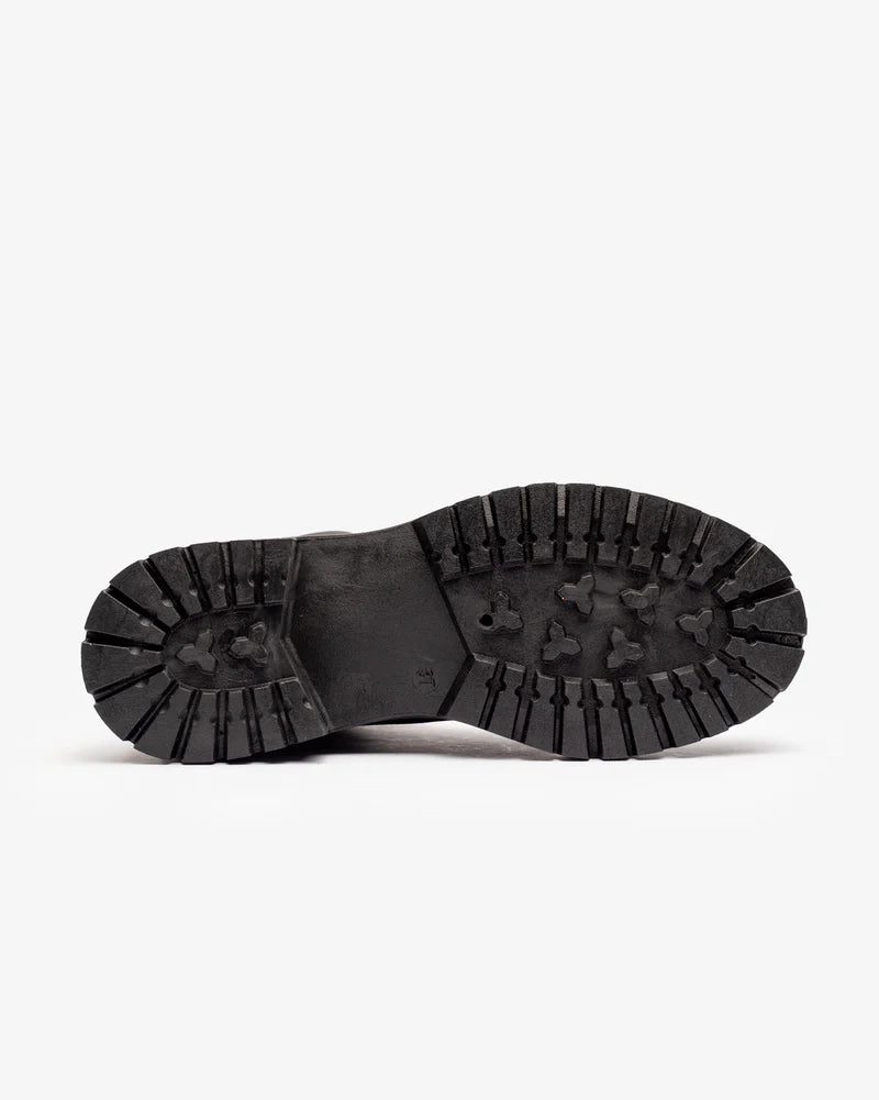Chelsea Lace Up Boots in Black