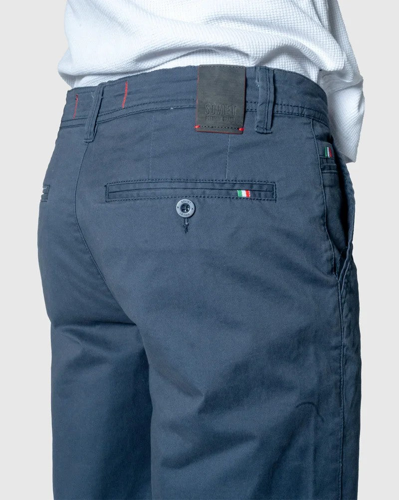 Femicino Cotton Shorts in Navy