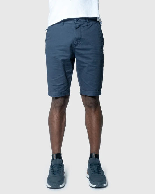Femicino Cotton Shorts in Navy