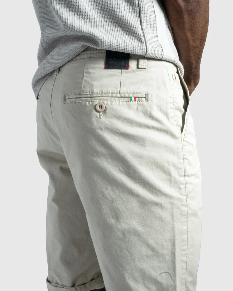 Femicino Cotton Shorts in Stone