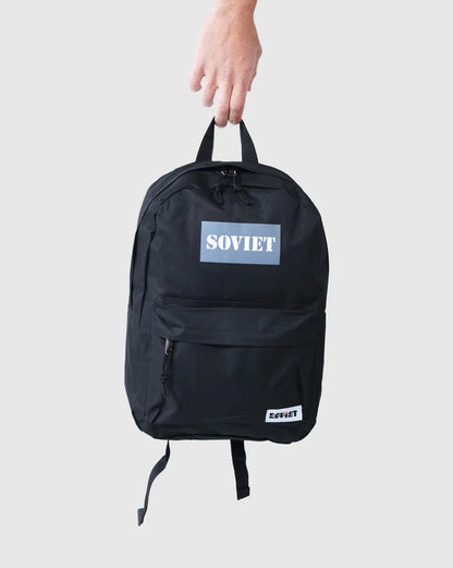 Jazz Nylon Backpack in Black / White