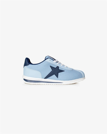 Infinity Sneaker in Baby Blue / Navy