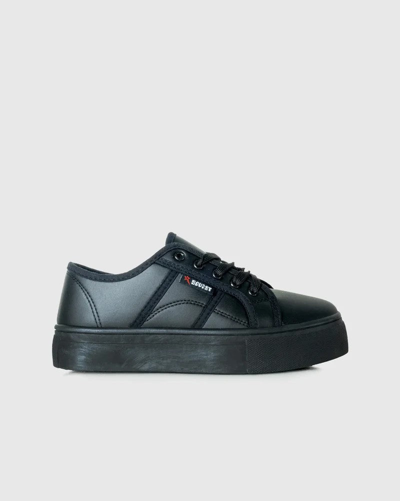 Rosewood Sneaker in Black Mono