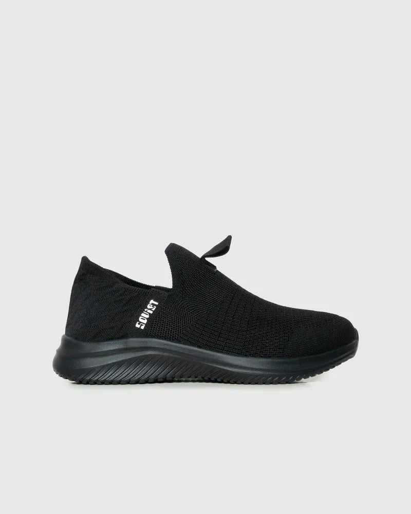 Zeta Mesh Slip On in Black Mono