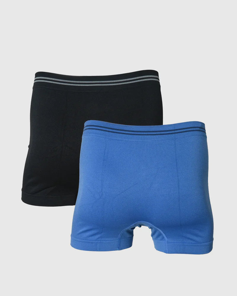 Magnet Body Hugger 2pk Trunks in Blue / Black