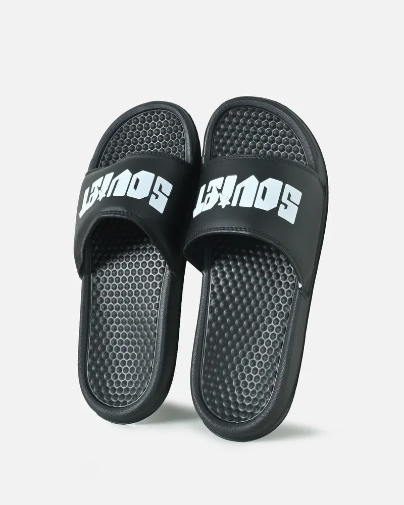 Bahamas Sandal in Black Mono