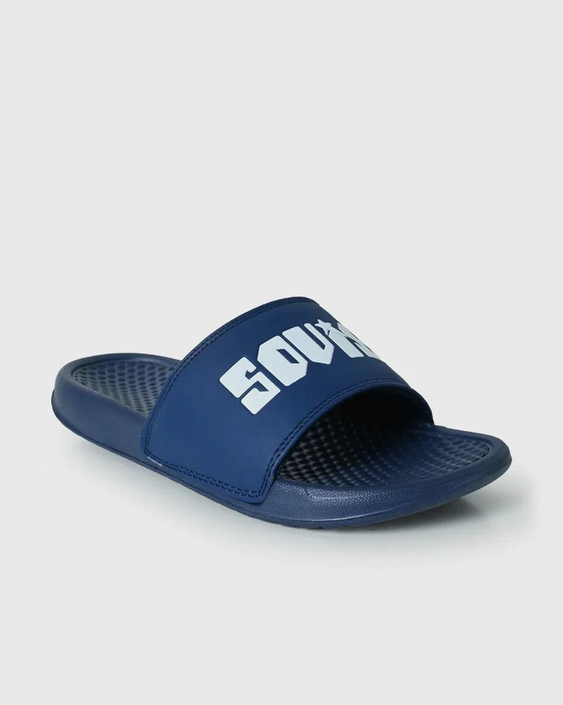 Bahamas Sandal in Navy Mono