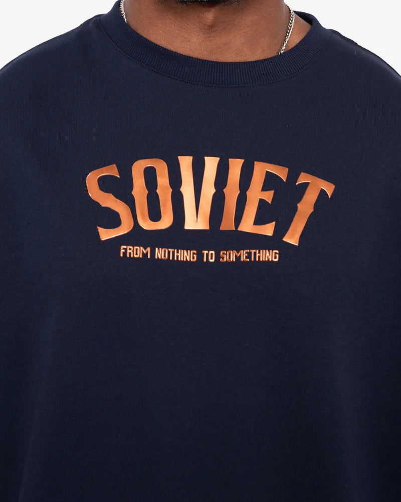 Revive SS Tee in Navy