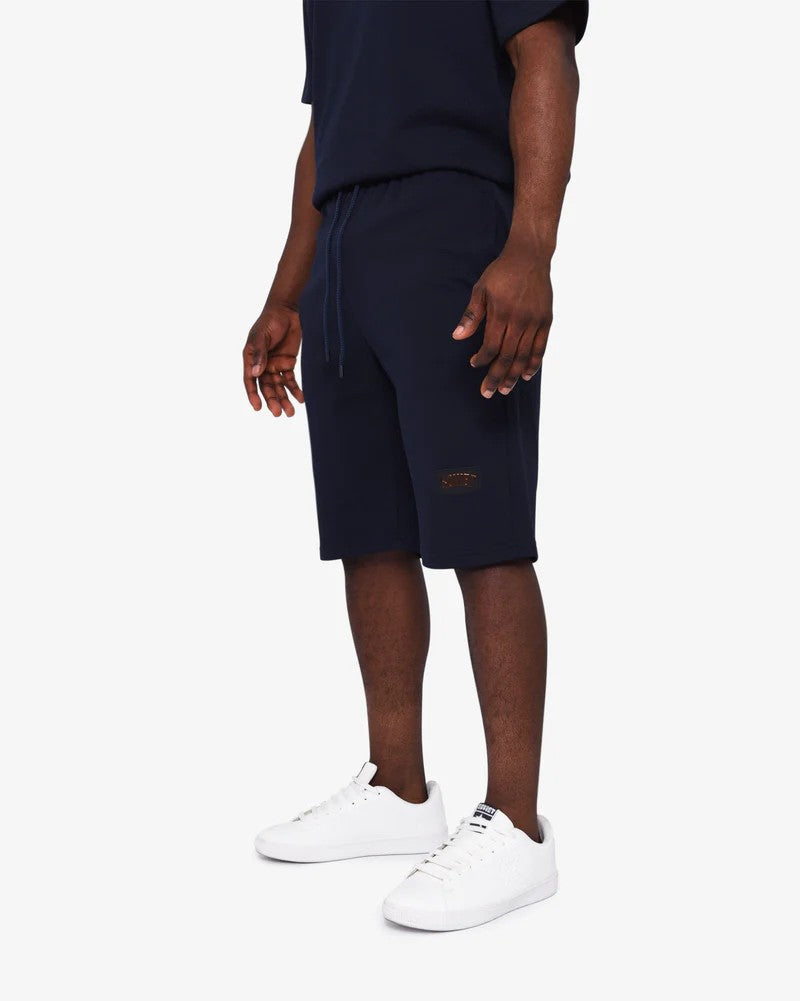 Thrive Track Shorts in Navy