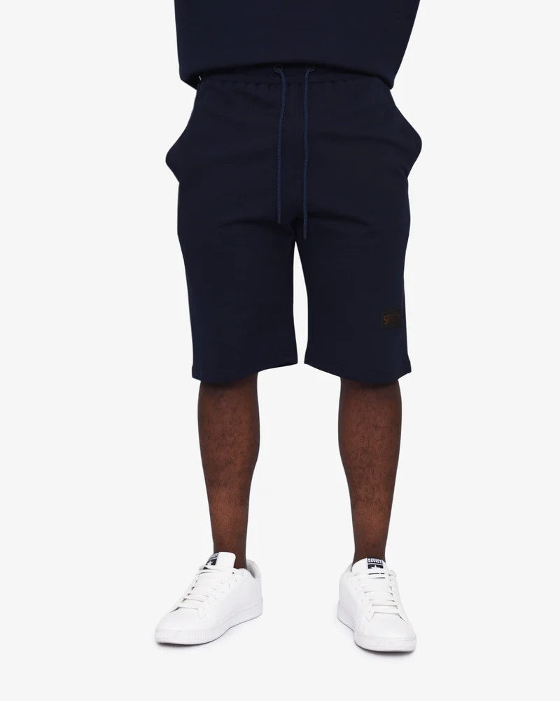 Thrive Track Shorts in Navy
