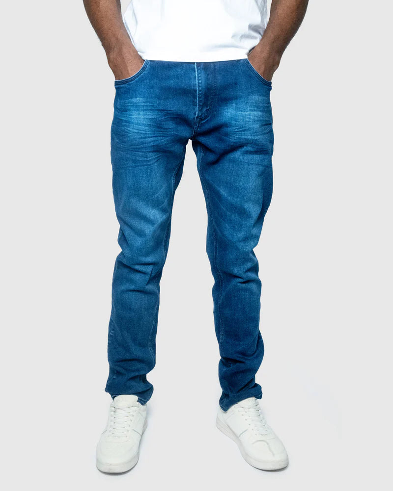 Trooper Slim Leg Denim in Dark Indigo