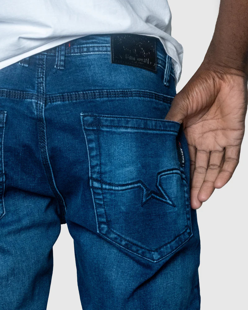 Trooper Slim Leg Denim in Dark Indigo