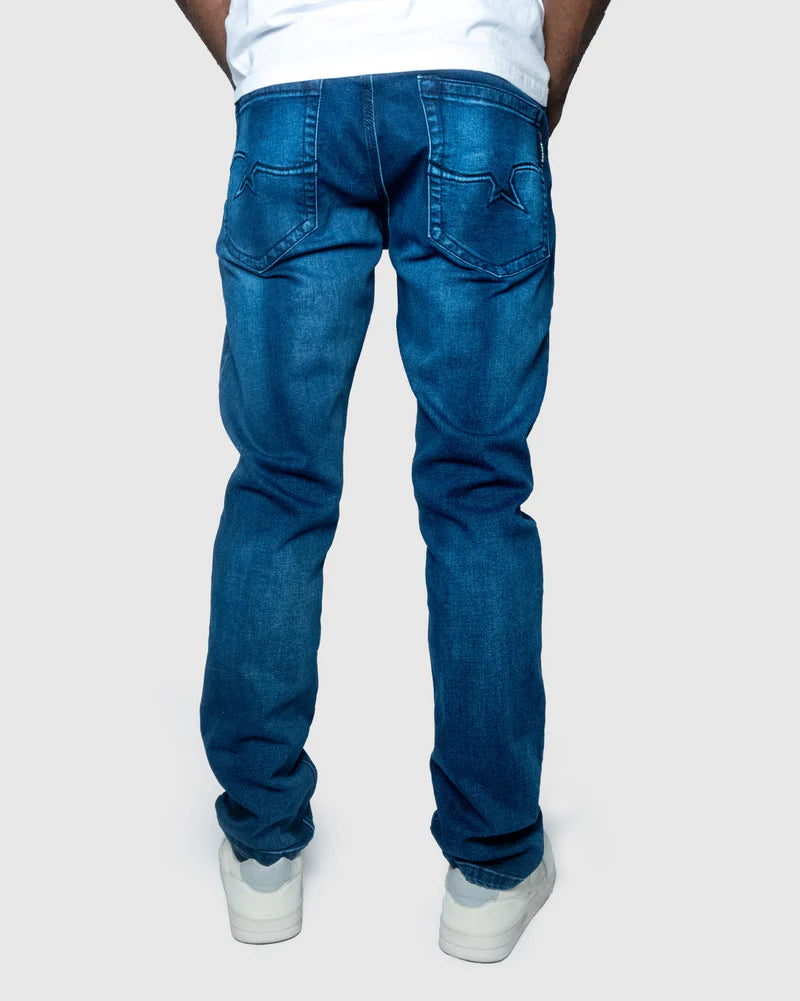 Trooper Slim Leg Denim in Dark Indigo