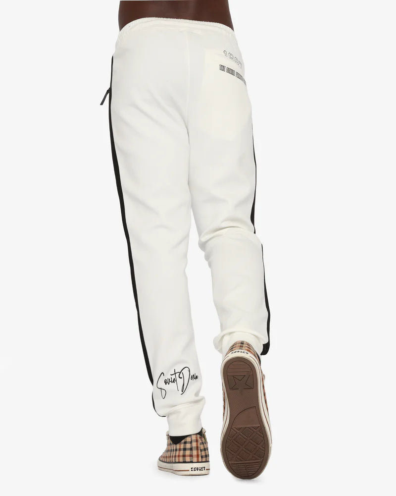 Zach Track Pants in Coconut