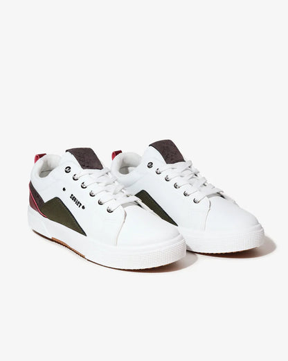 Coco Blanco Sneaker in White / Purple