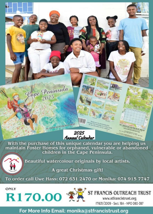 St Francis Outreach Trust 2025 Calendar